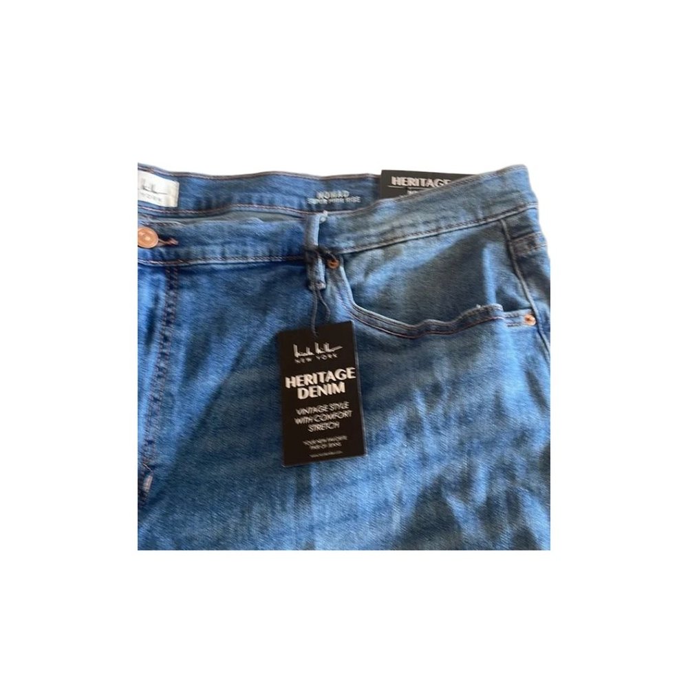 Nicole miller New York women’s jeans short heritagenomad super high rise size24 - Picture 3 of 7
